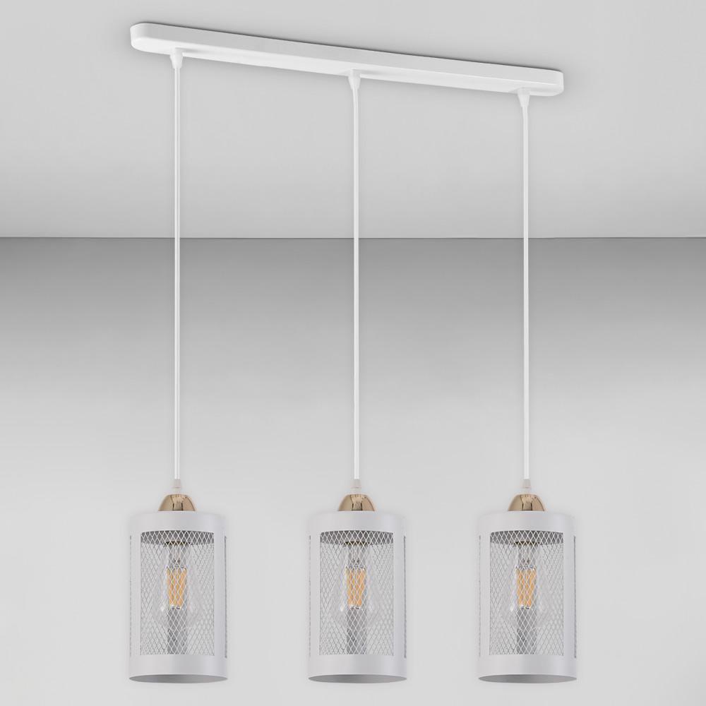 Люстра подвесная Light House SRS-19512/3 WH+FGD Белый/Золотой