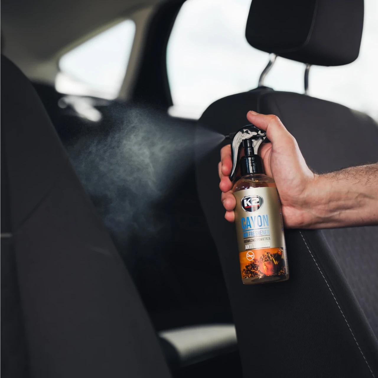 Освежитель воздуха универсальный К2 Cayon Антитабак 250 мл (2587550979) - фото 3 Освежитель воздуха универсальный К2 Cayon Антитабак 250 мл (2587550979) - фото 3