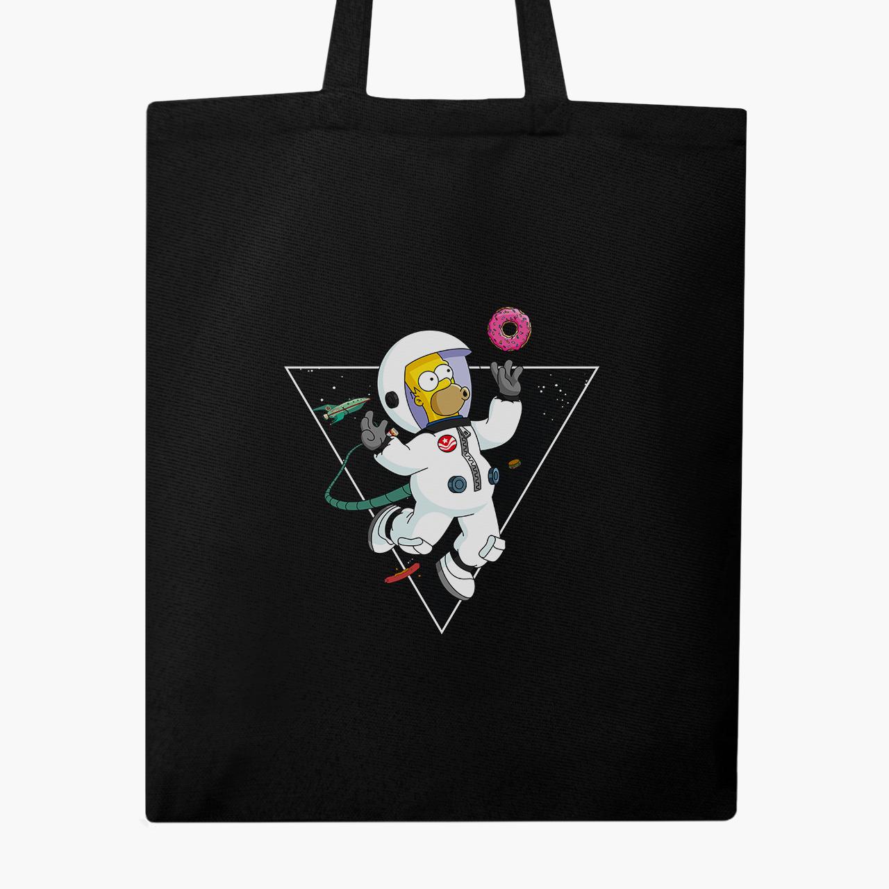 Эко сумка шоппер на молнии Гомер Симпсон в космосе 41x35 см (9227-2044-BKZ) - фото 4 Эко сумка шоппер на молнии Гомер Симпсон в космосе 41x35 см (9227-2044-BKZ) - фото 4