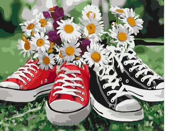 Картина по номерам Идейка Необычное сочетание 40х50 см в термопакете (KHO3073)