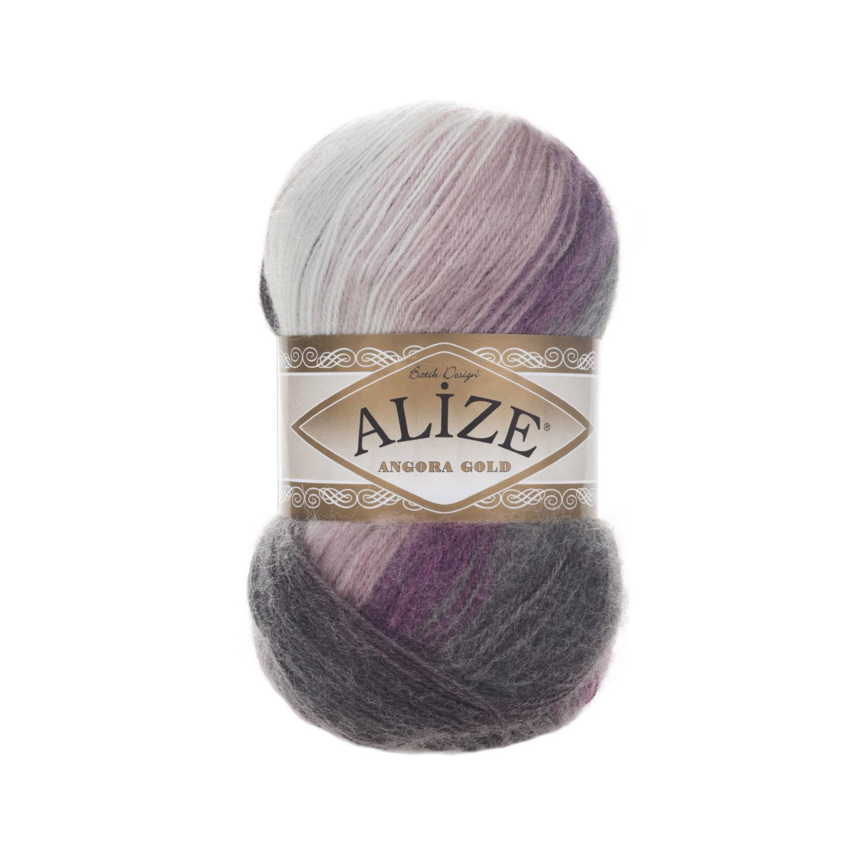 Пряжа Alize Angora Gold Batik 1986 (6334)