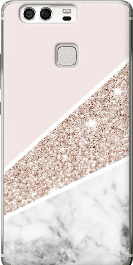 Чехол на Huawei P9 Пастельный мрамор (4342u-347-42517)