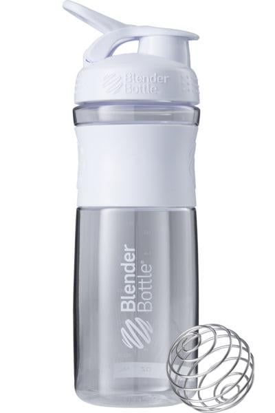 Шейкер спортивный Blender Bottle SportMixer Flip 28 oz/820 мл White