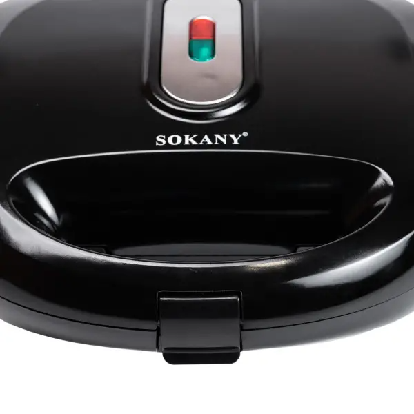 Мультипекар универсальный Sokany SK-908 6в1 для вафель/орехов/сэндвичей 750 Вт Черный (SK-908) - фото 6 Мультипекар универсальный Sokany SK-908 6в1 для вафель/орехов/сэндвичей 750 Вт Черный (SK-908) - фото 6