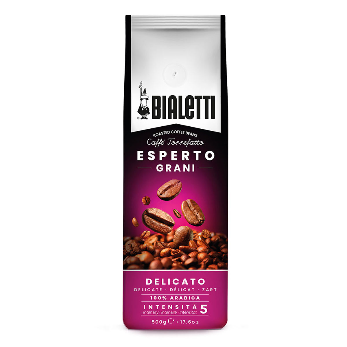 Кофе в зернах Bialetti Delicato 500 г