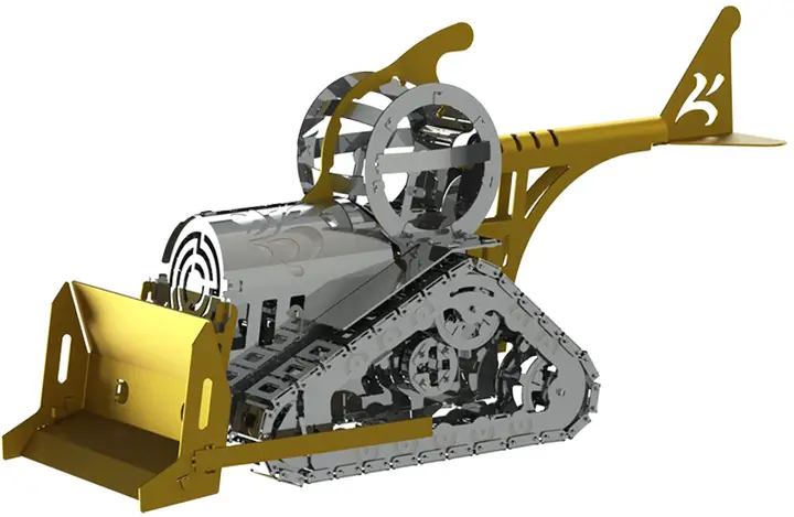 Коллекционная модель METAL-TIME Graceful CAT MT073