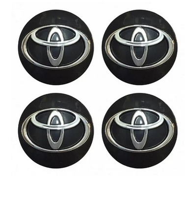 Наклейки на колпаки Toyota 90 мм 4 шт.