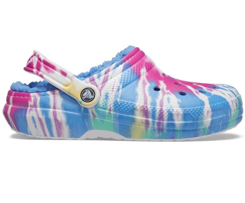 Шлепанцы утепленные Crocs CLassic Tie-Dye Lined CLog р. 41-42 - фото 6