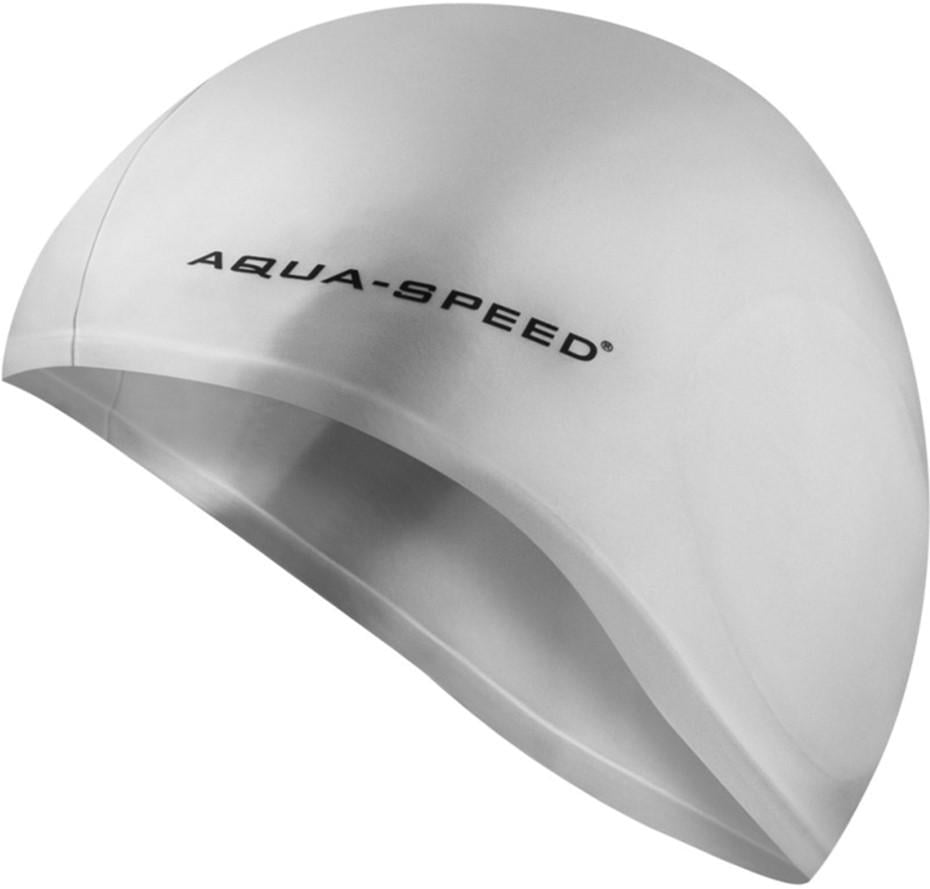 Шапочка для плавания Aqua Speed EAR Cap 5875 Серебристый (5908217658753)