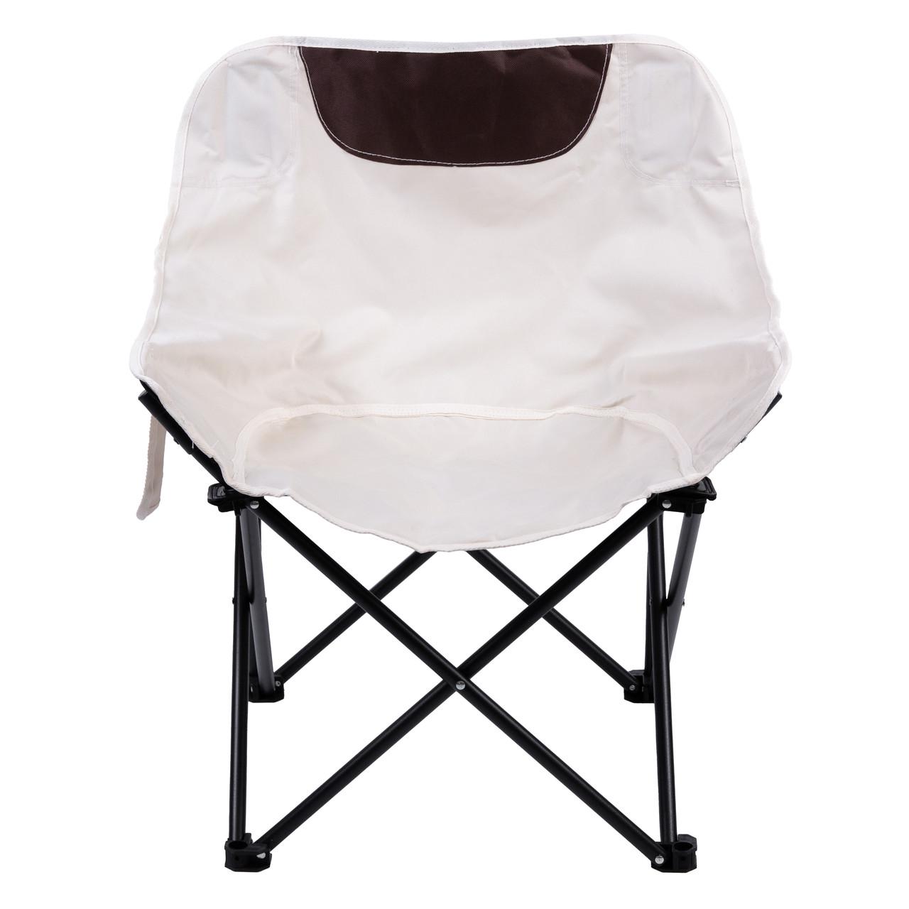 Стілець туристичний складаний 44x44x70 см Білий (6817)