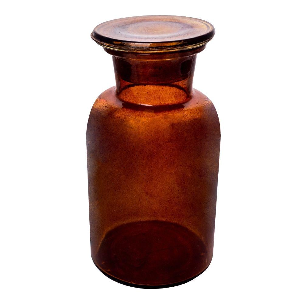 Бутыль для реактивов Ridni с пробкой и широким горлом 500 мл (12438)