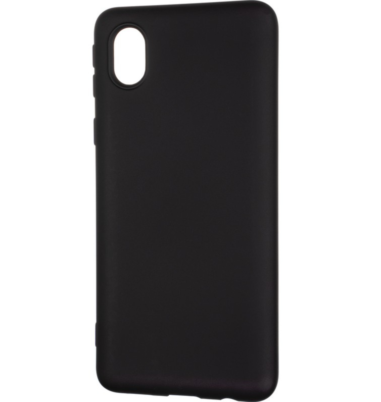 Чехол Full Soft Case for Samsung A013 (A01 Core) Black - фото 3
