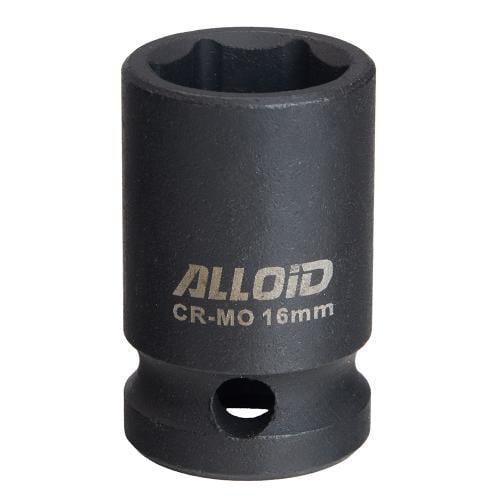 Головка торцевая ударная Alloid 1/2" DR 16 мм (GU-50116) Головка торцевая ударная Alloid 1/2" DR 16 мм (GU-50116)