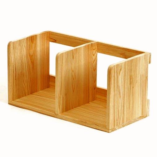 Полка книжная настольная из дерева Зеталион Карри (КПА-003403)