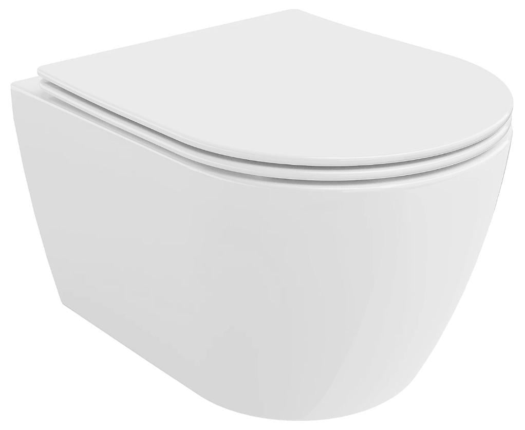 Унитаз подвесной Mexen CARMEN WHITE SUPER SLIM Белый (2619558259)