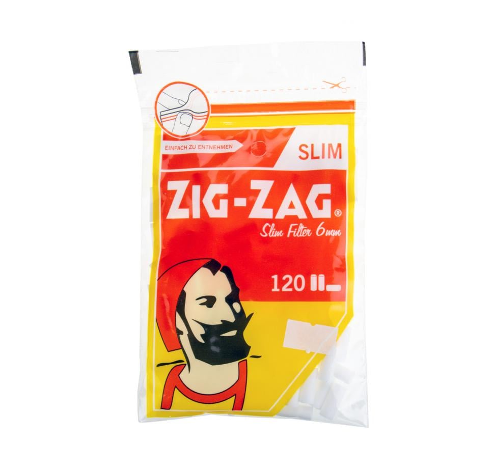 Фільтри для самокруток Zig Zag Slim 120 шт.