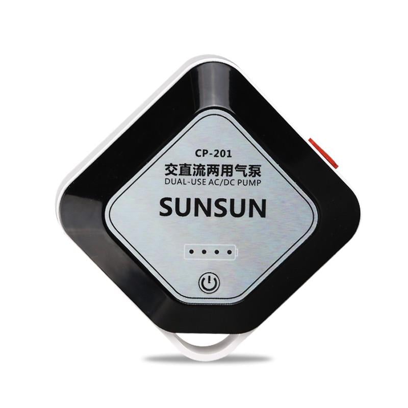 Компрессор Sunsun CP-201 на аккумуляторе одноканальный