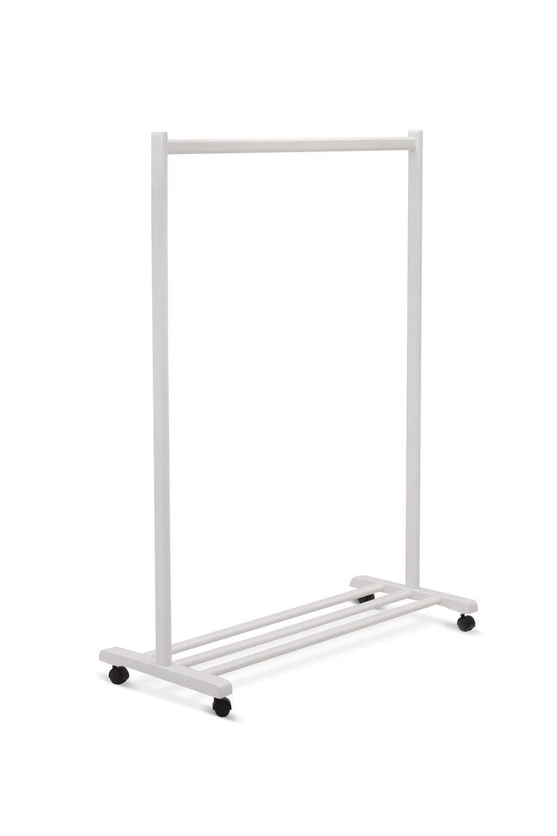 Вішалка-плічка підлогова Одинарні Спліт Мікс Меблі Дерево Вільха Білий