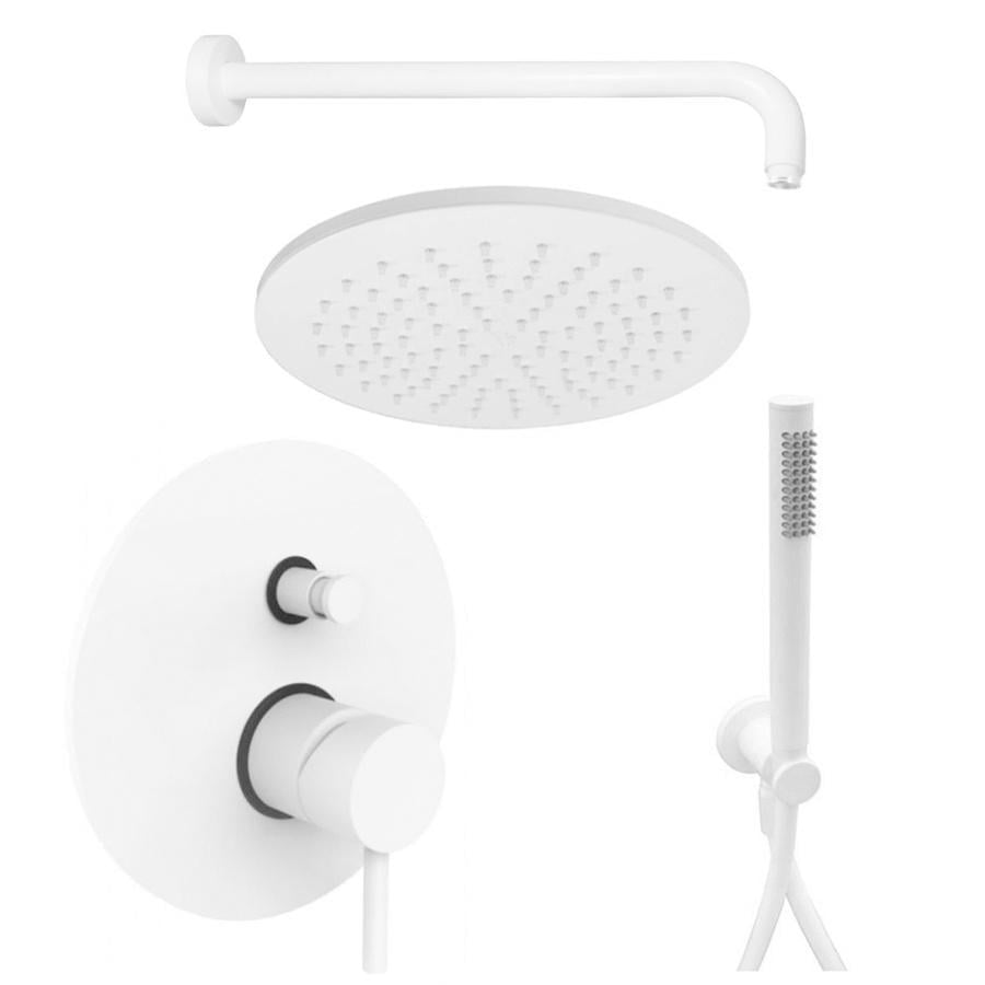 Душевая система скрытого монтажа Paffoni LIGHT металл Хром (LM-KITLIG015BO)