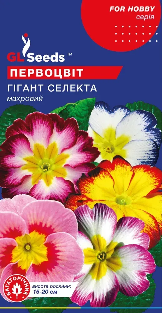 Семена Примулы Гигант Селекта GL Seeds 0,1 г