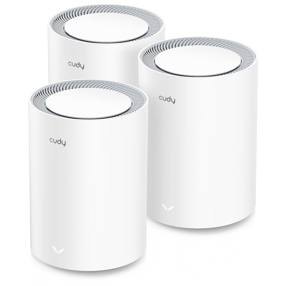 Маршрутизатор Cudy M1800 Mesh WiFi 6 двухдиапазонный 3 шт. (73-00516)