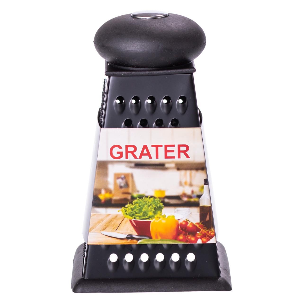 Терка ручная четырехсторонняя 12х12х22 см - фото 6