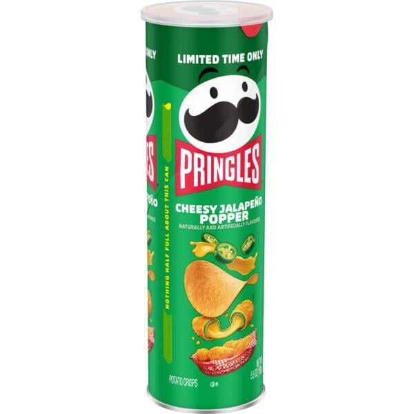 Чипси Pringles Cheesy Jalapeno Popper 158 г