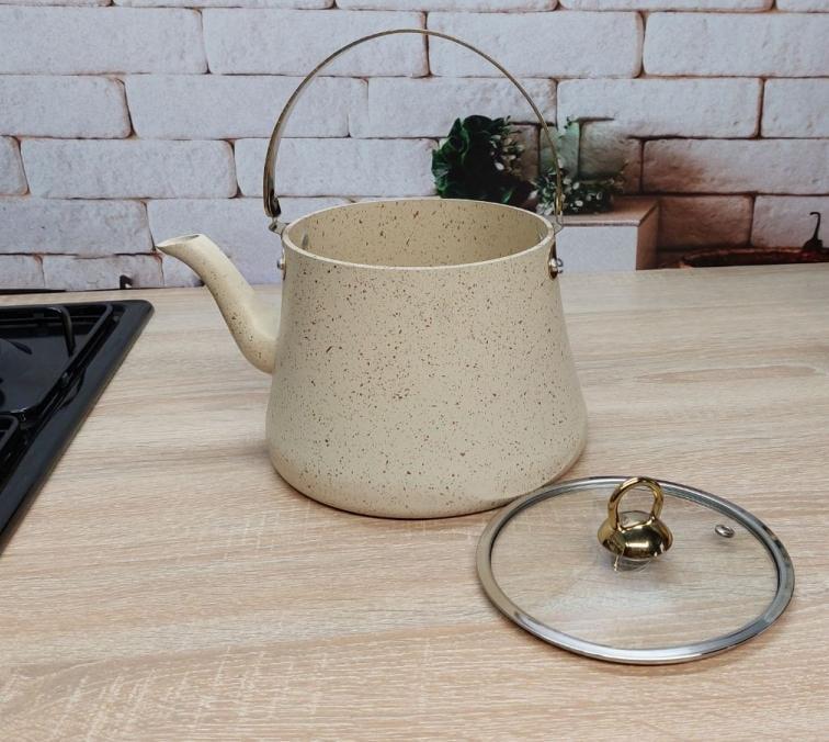 Чайник OMS Collection 8206-XL 3,25 л Ivory (86248) - фото 5