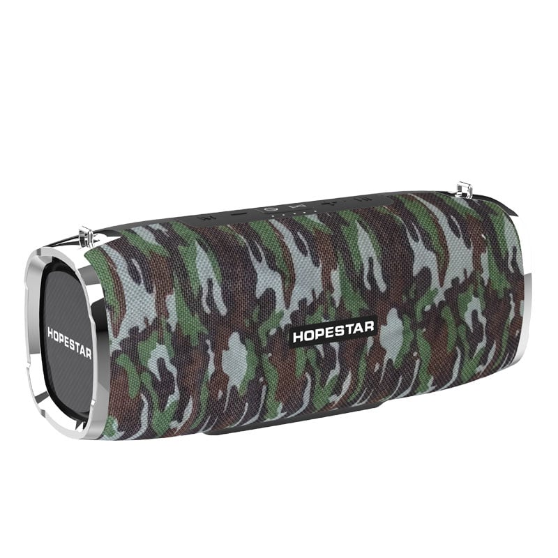 Колонка беспроводная Hopestar A6 IPX6 35Вт с PowerBank Камуфляж (00043)