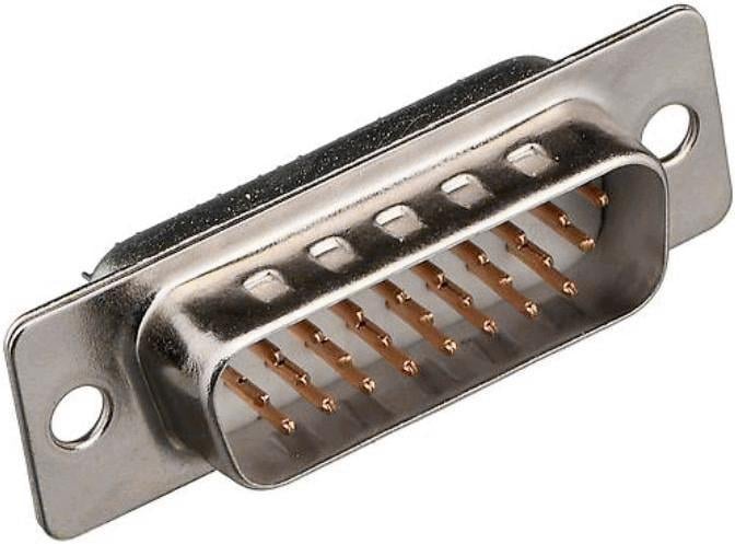 Разъем кабельный New Tide D-SUB 26-контактный под пайку высокой плотности трехрядный (000007472)