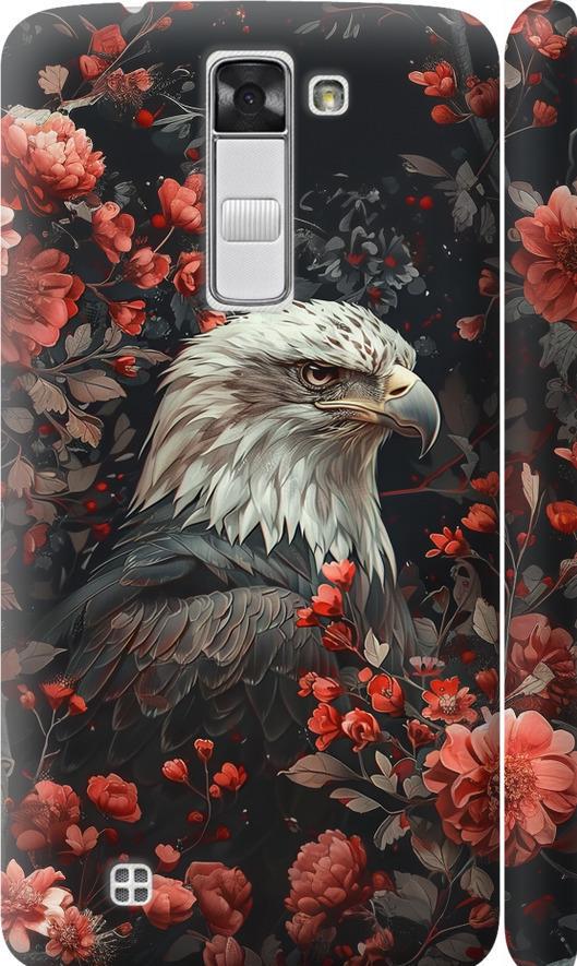 Чехол на LG K8 K350E Цветочный страж (6102m-297-42517)