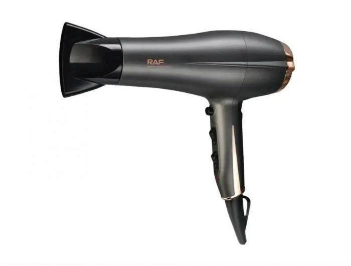 Фен для сушіння та укладання волосся VGR V-409 з іонізацією 2200W Чорний (30150027АER)