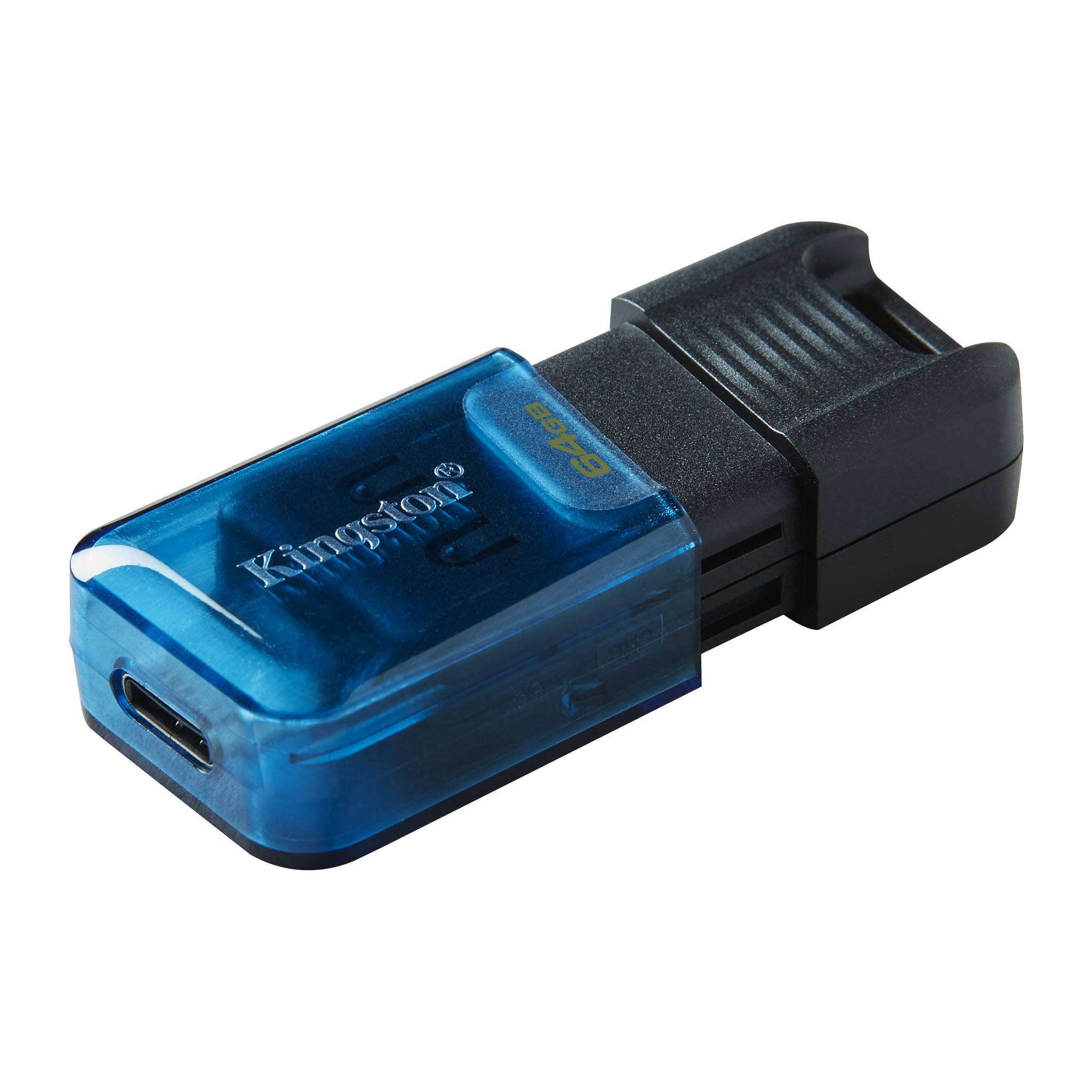 Флеш-память USB Kingston 3.2 Type-C Gen 1 DT80 M 64 GB (DT80M/64GB) - фото 1