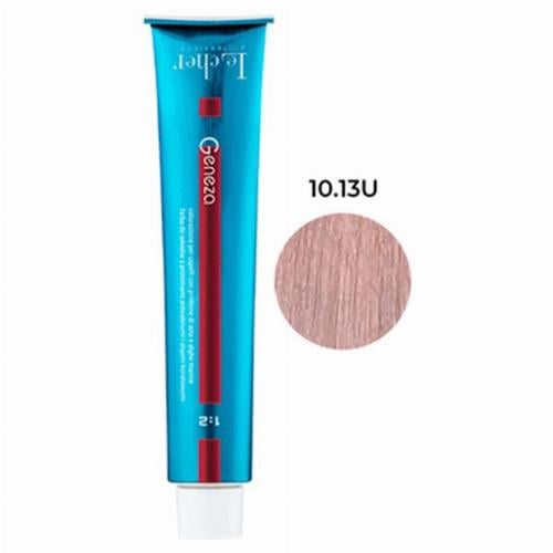 Крем-фарба для волосся професійна стійка аміачна Le Cher Geneza 100 мл 10.13U (10UA) з протеїнами шовку (2502367222)