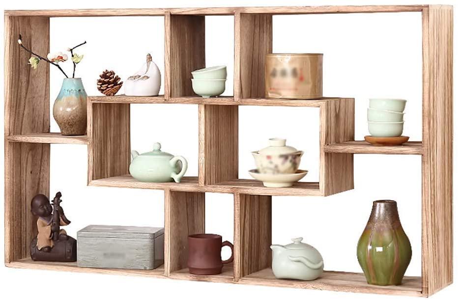 Полка настенная из дерева Портсайд Сиена (НСП-008405)