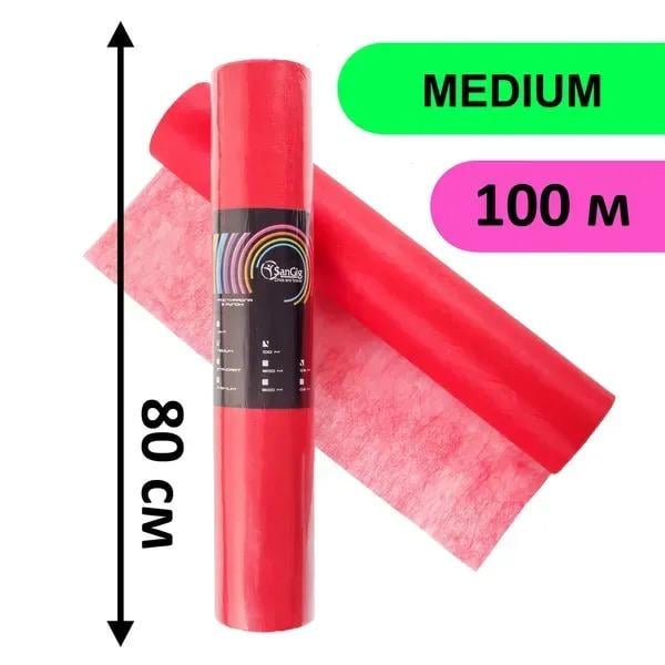 Простыня в рулоне SanGig Medium 0,8х100 м Красный (26294529) - фото 2 Простыня в рулоне SanGig Medium 0,8х100 м Красный (26294529) - фото 2