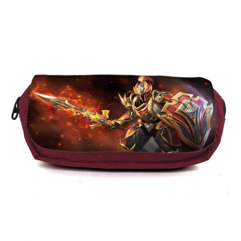 Пенал школьный DOTA-001 Бордовый (1570289119) Пенал школьный DOTA-001 Бордовый (1570289119)