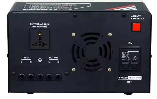 Стабілізатор напруги релейного типу DVR90‑10 kVA 8000 Вт (DVR90) - фото 5 Стабілізатор напруги релейного типу DVR90‑10 kVA 8000 Вт (DVR90) - фото 5
