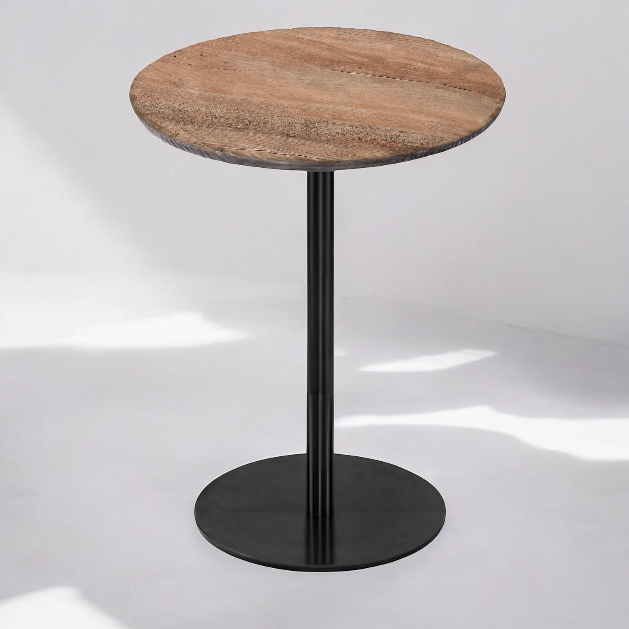 Стол для кафе Tobi sho Австрия в стиле лофт Topalit Mono Design 600 мм Атакама черри