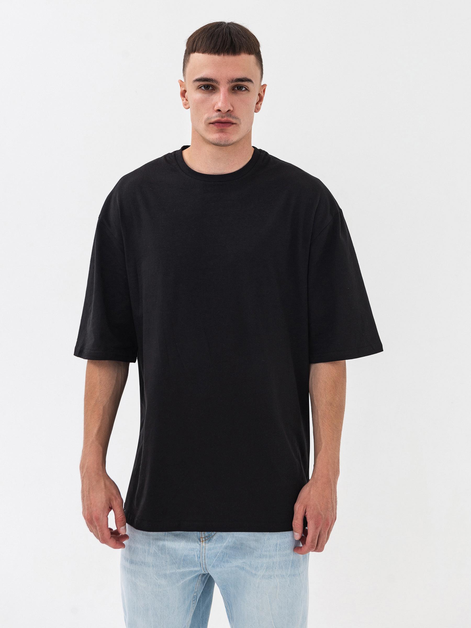 Футболка мужская Ray oversize L/XL Черный (U0104M-Black)