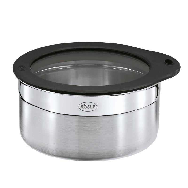 Контейнер ROSLE 150556 зі скляною герметичною кришкою Ø 12 см (16556)