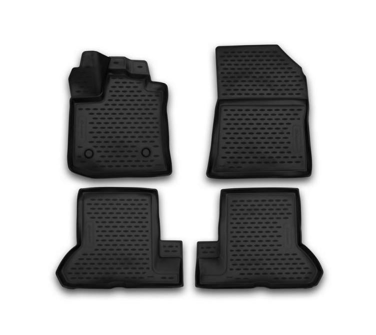 Килимки в салон Element для Renault Dokker 2018- поліуретан 3D 4 шт. (ELEMENT3D4153210k)