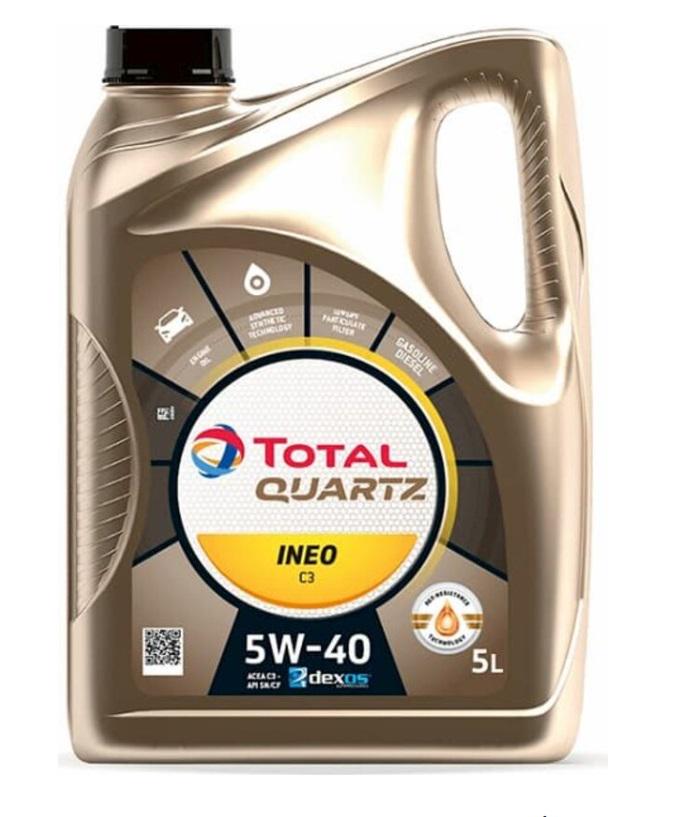 Моторне мастило Total Quartz Ineo C3 5W-40 ACEA C3 5 л (174777)