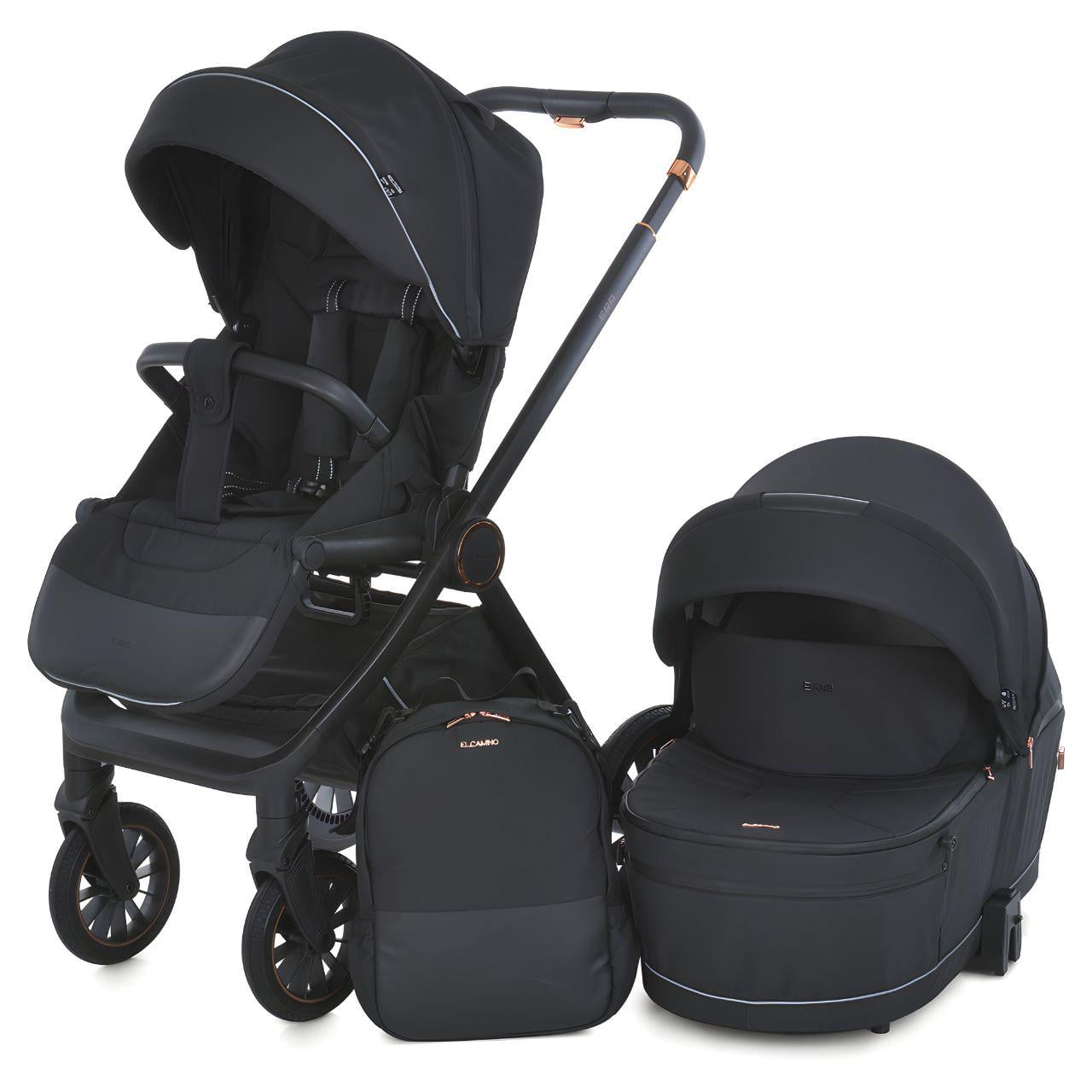 Коляска всесезонная ME 1100-1 2в1 люлька/прогулочный блок до 4 лет Black Ink (23945438) Коляска всесезонная ME 1100-1 2в1 люлька/прогулочный блок до 4 лет Black Ink (23945438)