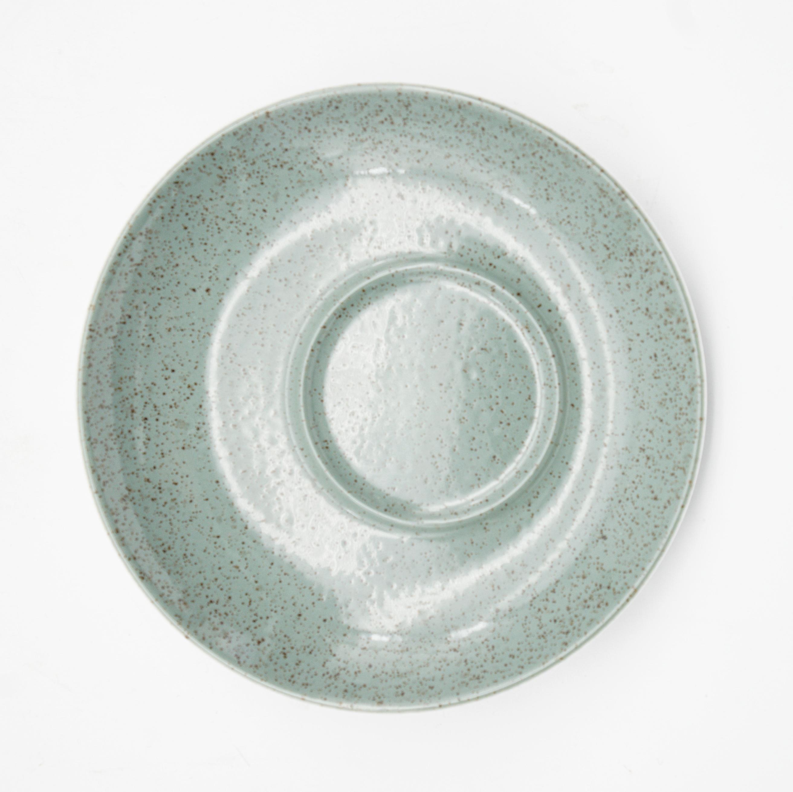 Блюдце INKER 16 см Sabbia green - фото 1