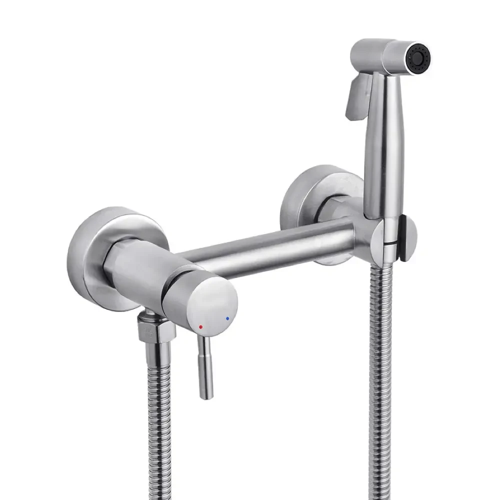 Гигиенический душ со смесителем Wezer EKO9A-01 Сатин (EKO9A-01) Гигиенический душ со смесителем Wezer EKO9A-01 Сатин (EKO9A-01)