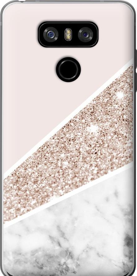 Чехол на LG G6 Пастельный мрамор (4342u-836-42517)