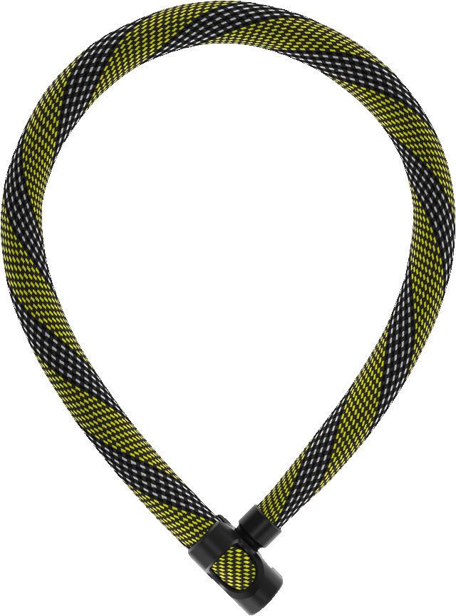 Замок з ланцюгом Abus 7210/110 IvyTex Racing Yellow (1007-877827)