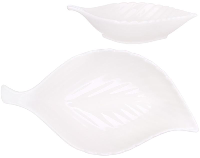 Салатники фарфоровые White City 2 шт. 450 мл 25,5х14 см