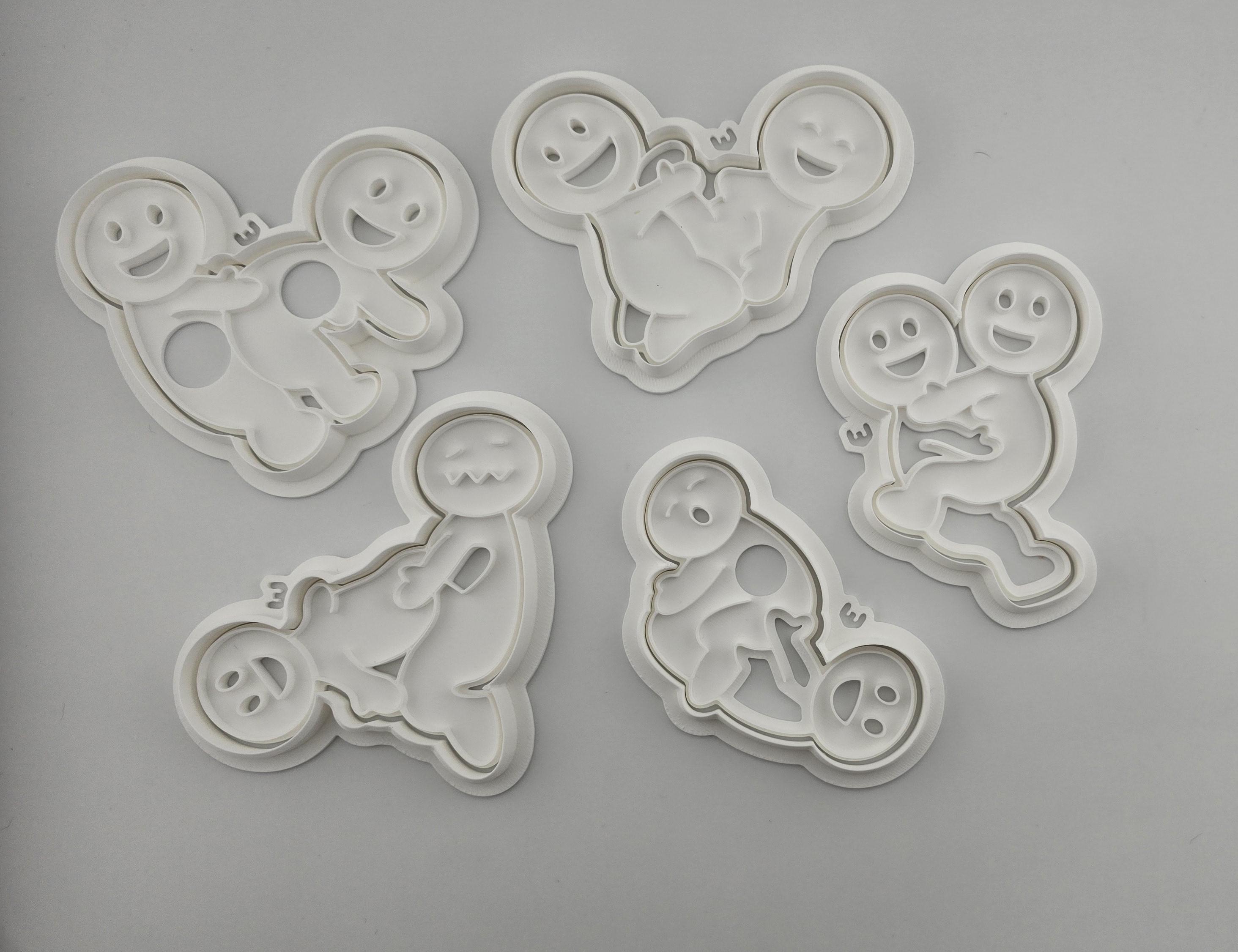 Вирубки для пряників Пози (0470) Вирубки для пряників Пози (0470)